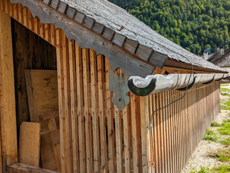 Wood Gutter Repair detail