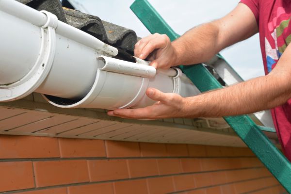 Large Gutter Repair in Boston