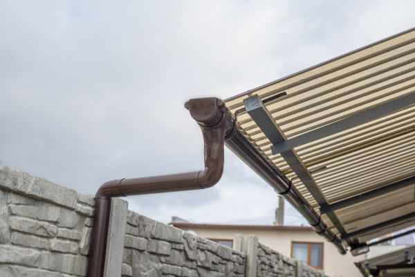 Plastic Downspout Installation in Boston